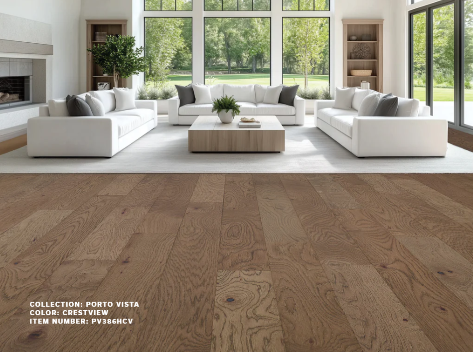 Hardwood Crestview PV386HCV Porto Vista 6.5\"