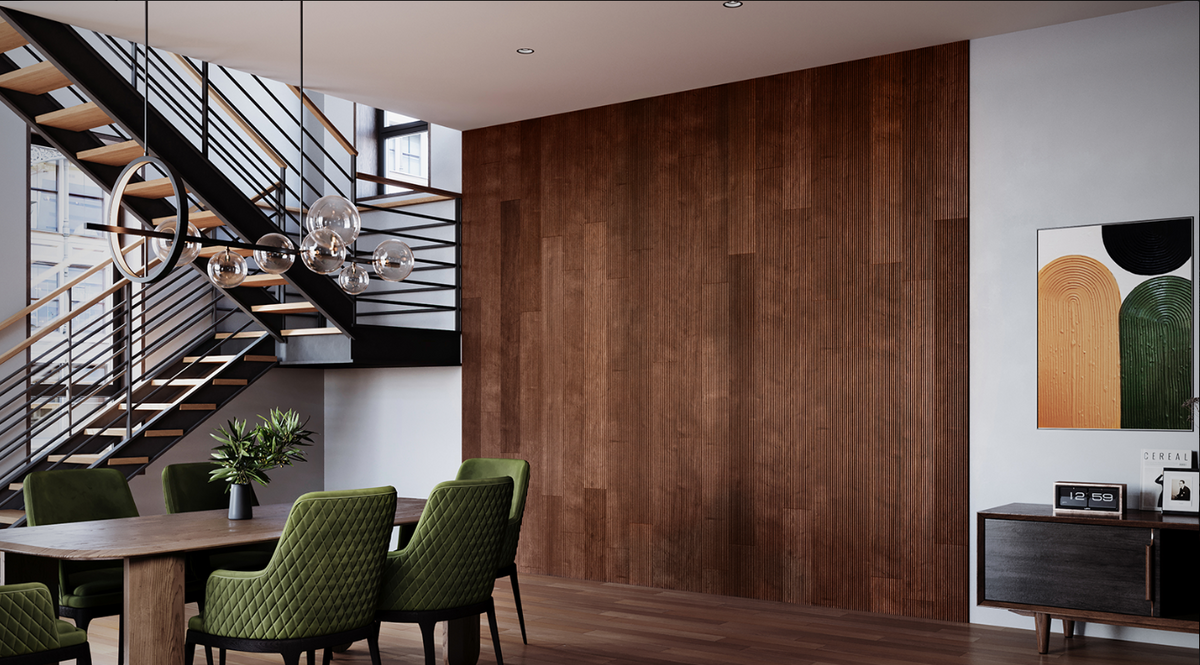 DUCHATEAU DARKENED WALNUT CHORD PICTURA COLLECTION