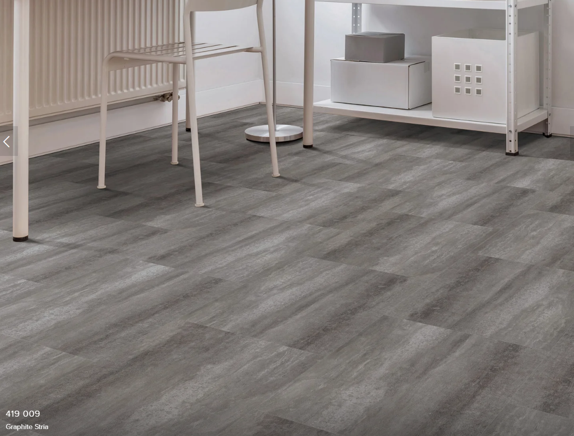 Vinyl  Graphite Stria 419 009  Patina