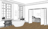 Vinyl Honey Walnut VAF8950 MAISON MODERNE COLLECTION