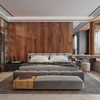 Wall paneling Raw Walnut CADENCE  PICTURA COLLECTION