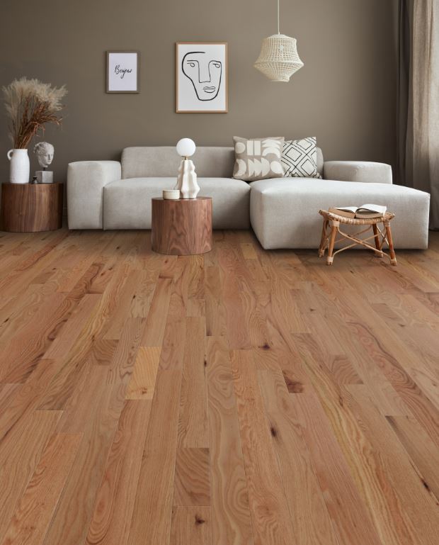 WFS Natural Red Oak Tennessee Ridge Solid Hardwood