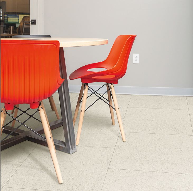 Metroflor Soft White DN18063 Deja New Terrazzo