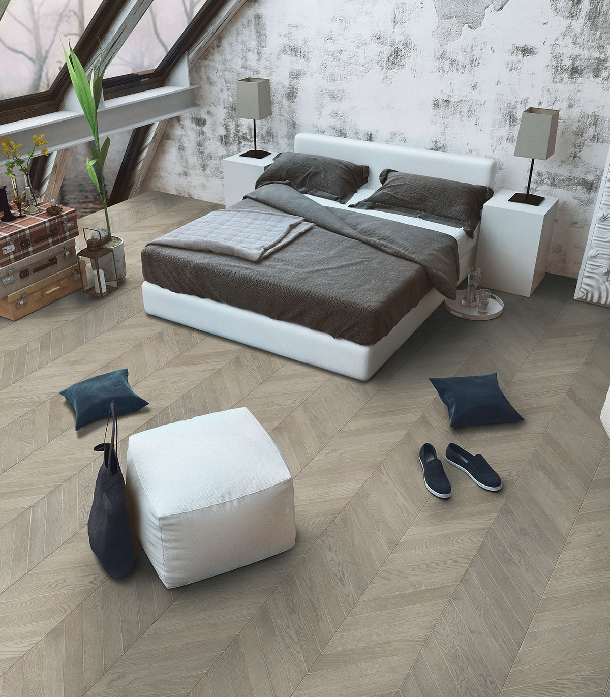 Arimar Chevron Palermo Western European Oak Fashion Collection