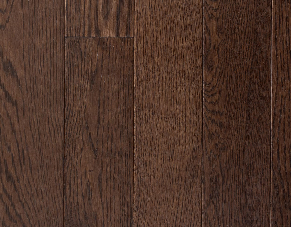 Mullican Dark Chocolate 2 1/4" 15418 ST. ANDREWS Solid White Oak