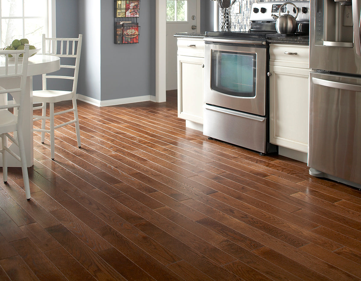 Mullican Provincial 4" 18217 WILLIAMSBURG PLANK Solid White Oak