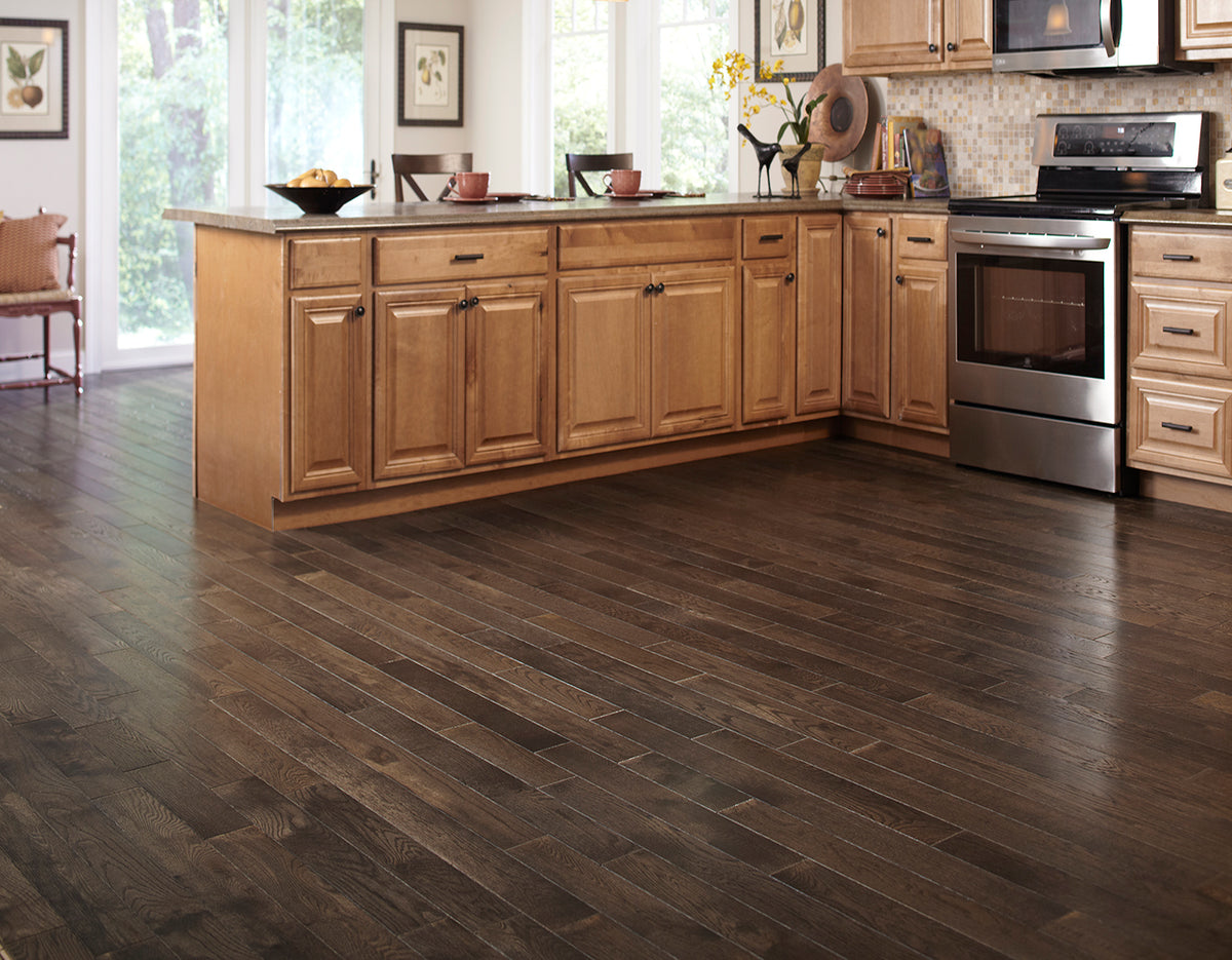Mullican Granite 4" 18219 WILLIAMSBURG PLANK Solid White Oak