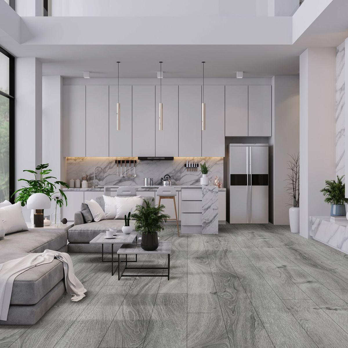 Vinyl 6.5mm Stormy Grey RELC8203 The Creek Collection