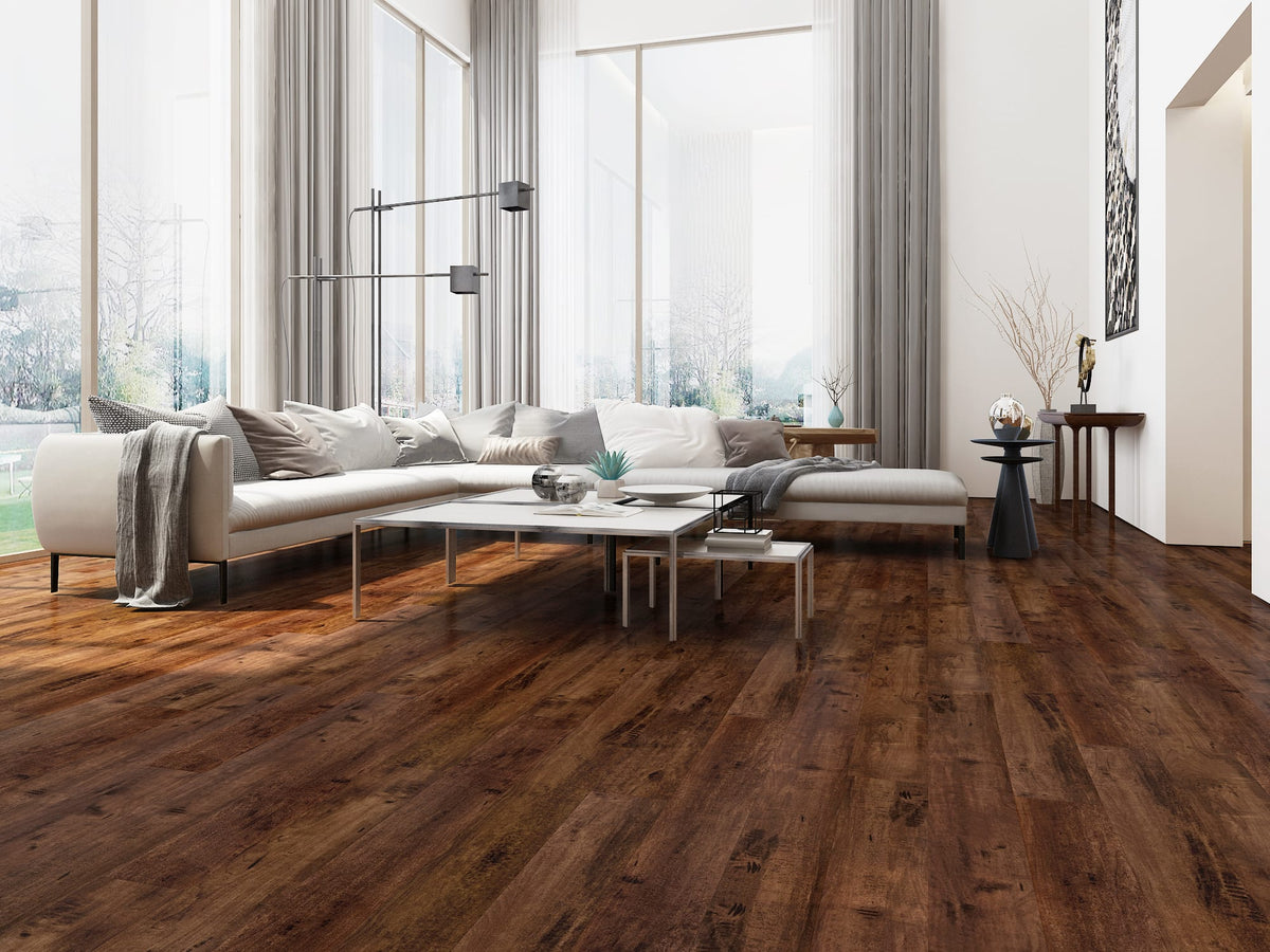 EVA Espresso Hickory SPC 610 Diamond Collection