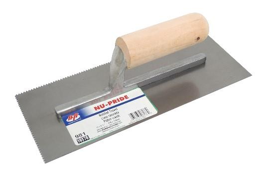 Marshalltown QLT Notched Trowels (11 x 4½) 16178