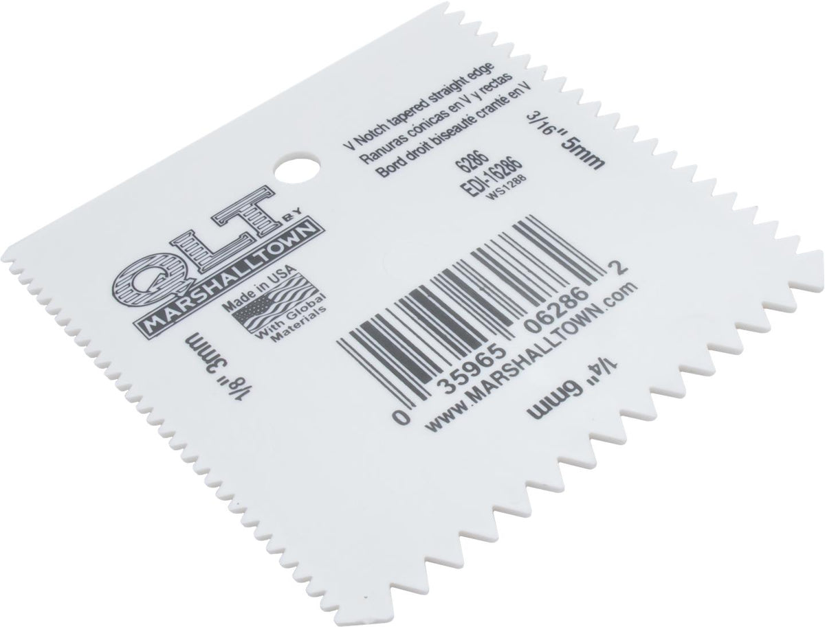 Marshalltown Square Notched Spreaders V-Shaped 16286