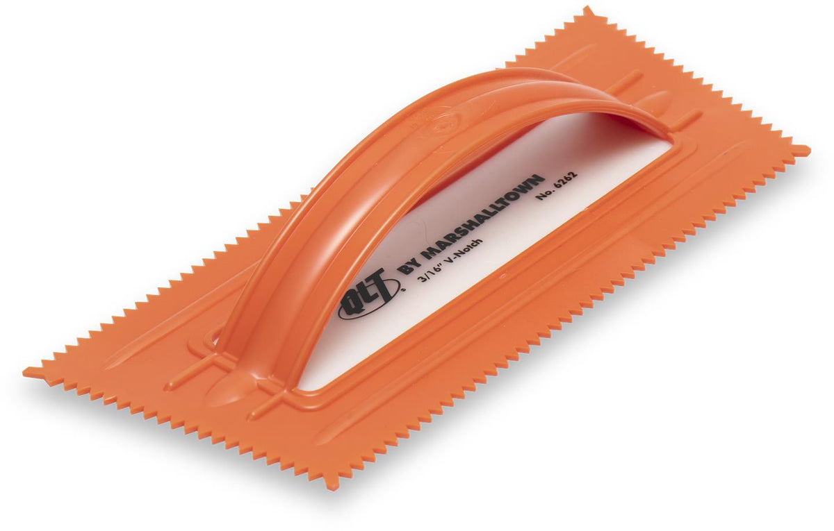 Marshalltown QLT Plastic Notched Trowels 16262