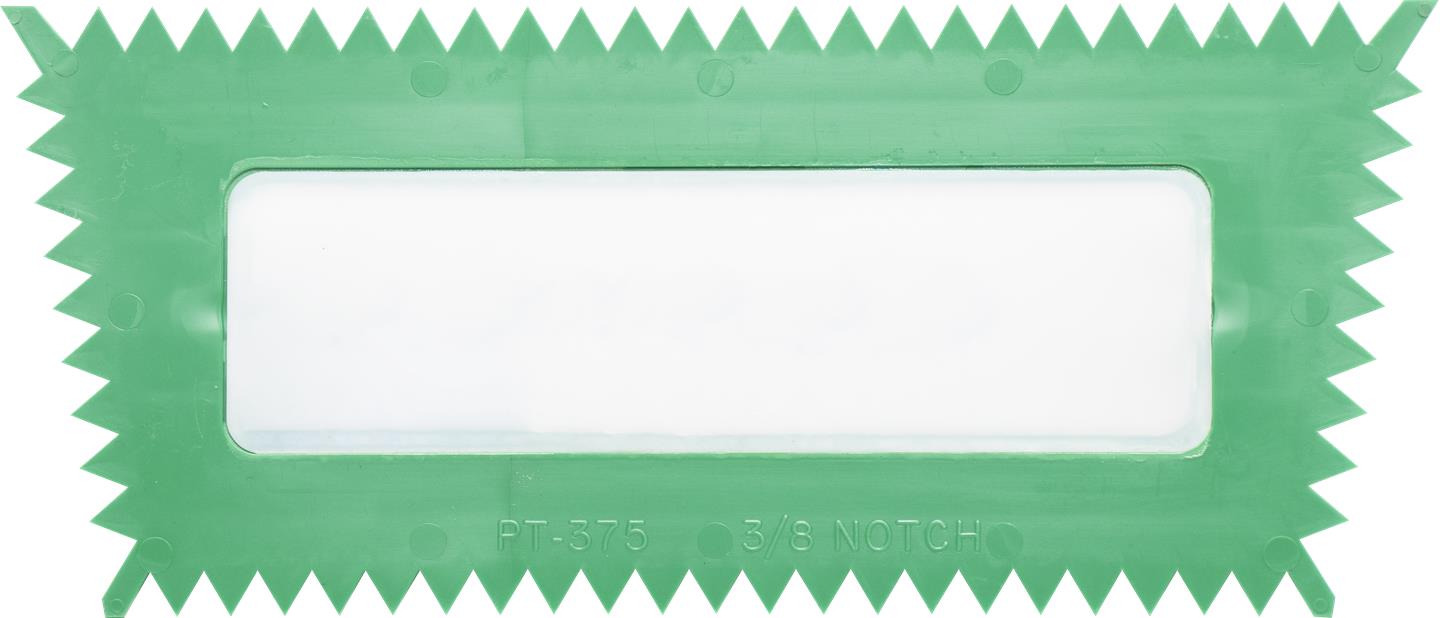 QLT Plastic Notched Trowels 16263