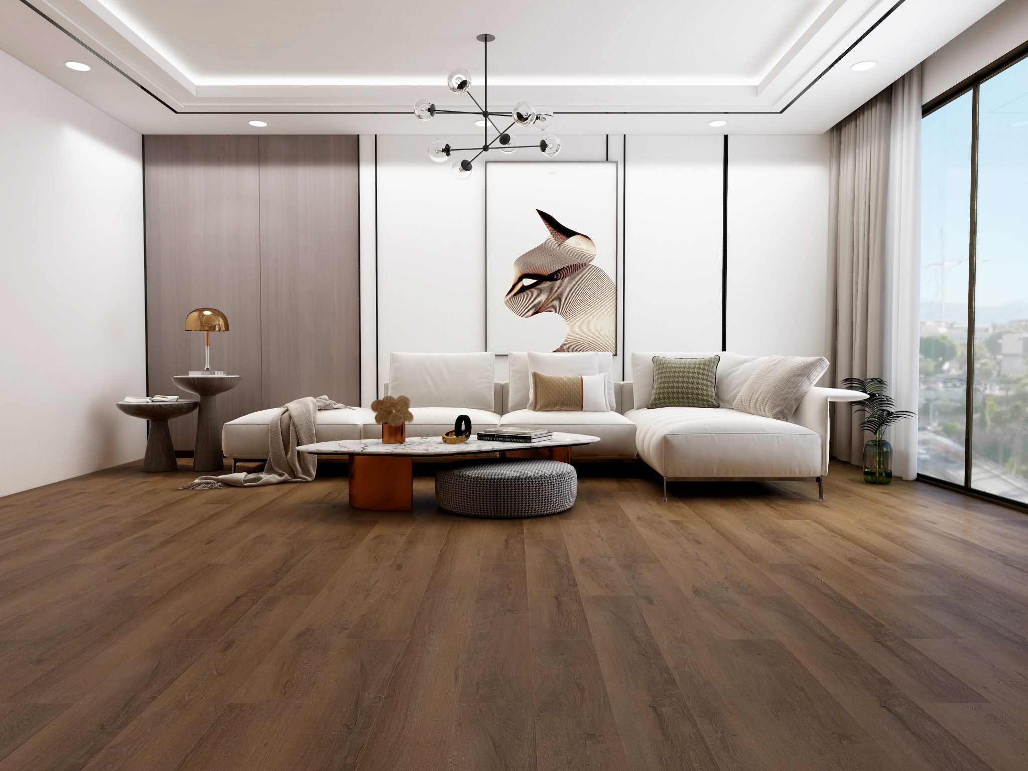 Vinyl  SPC 204 - ARGOS OAK   Super coating