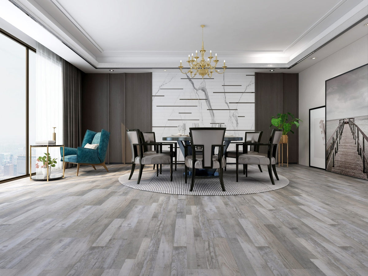 EVA Brushed Grey Multi SPC 611 Diamond Collection