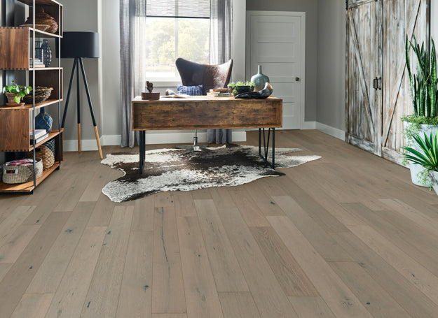 Hardwood Breezy Gray 6 1/2 in BRBH63EK52W BRUSHED IMPRESSIONS SILVER
