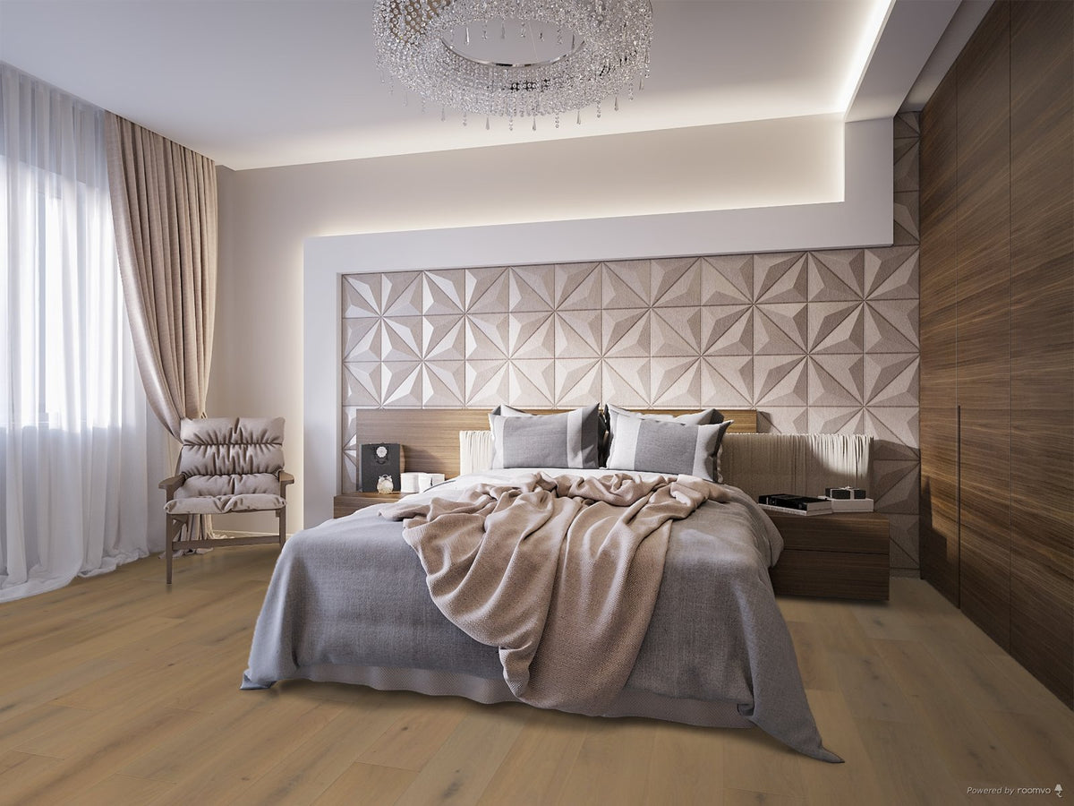 Modern Home Concepts Enna OPUS9E4-Herringbone - Opus Wire Brush Oak Herringbone Collection