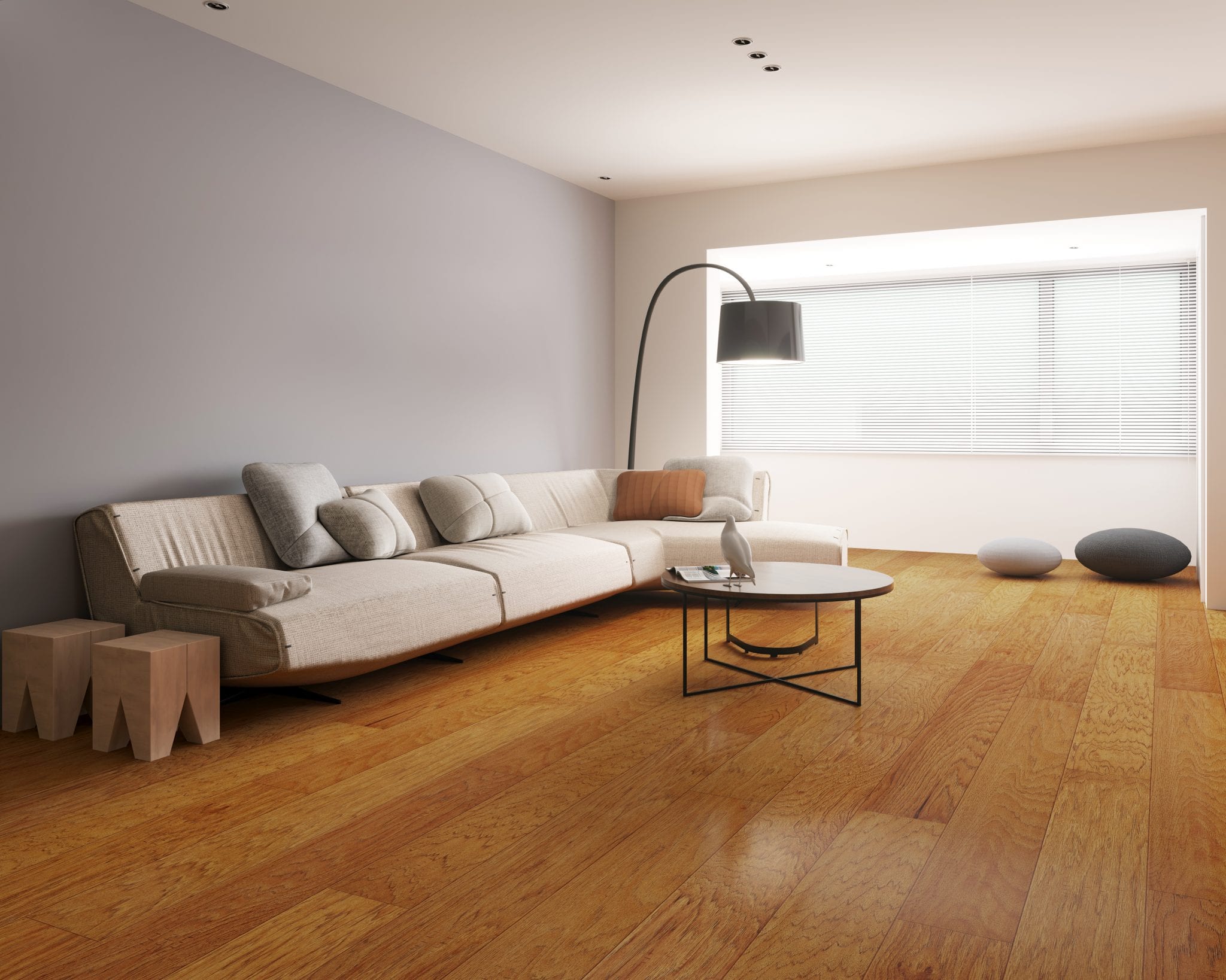 Hardwood Hickory - Sunset EHK2197 Engineered - Hand Scraped