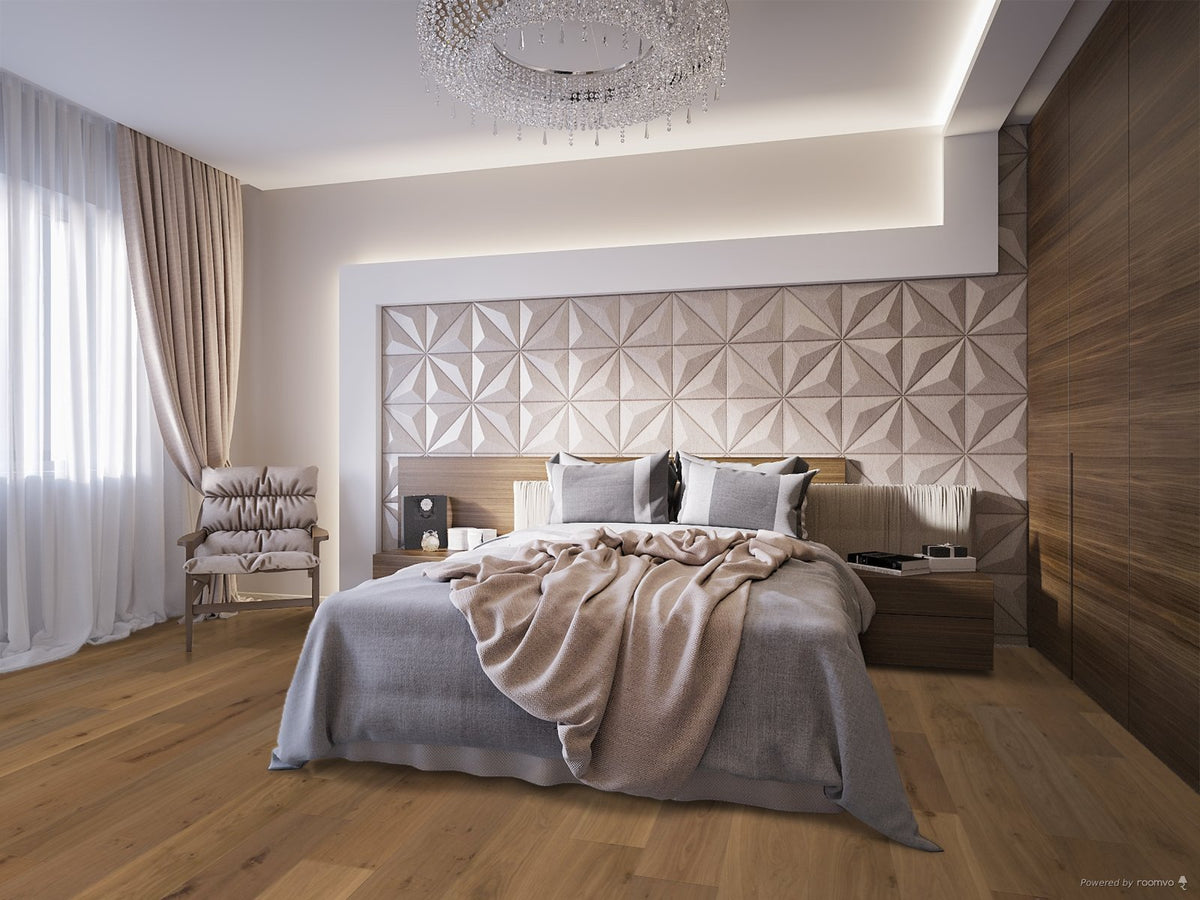 Modern Home Concepts Pescara OPUS9P4-Herringbone - Opus Wire Brush Oak Herringbone Collection