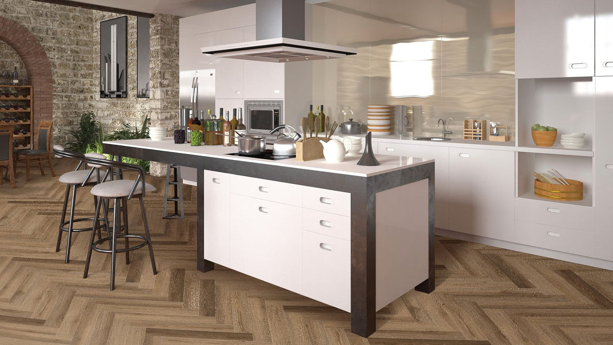 Rome Oak VV497 CORETEC PLUS ENHANCED HERRINGBONE COLLECTION