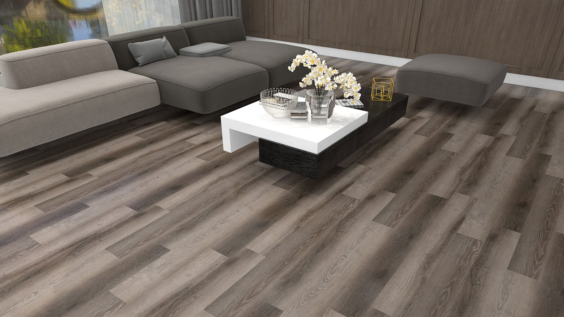 Vinyl PU605 Smokey Mountain  Premium WPC