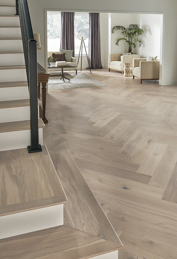 Mannington Snowcap HPLS37SNWF1 Park City Herringbone