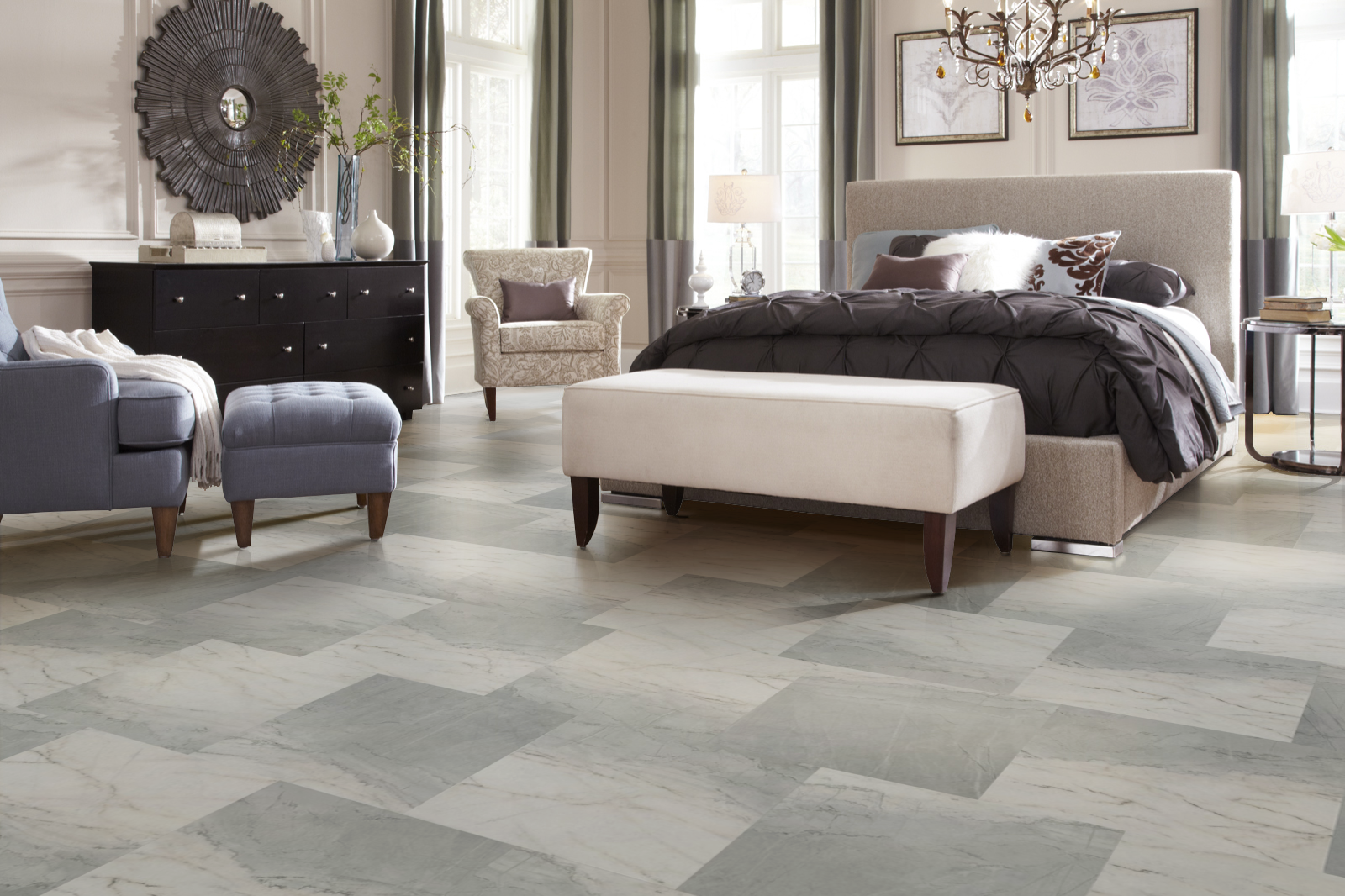 Vinyl Storm FXT450 Baltic Stone ADURA Flex Tile 2.5mm