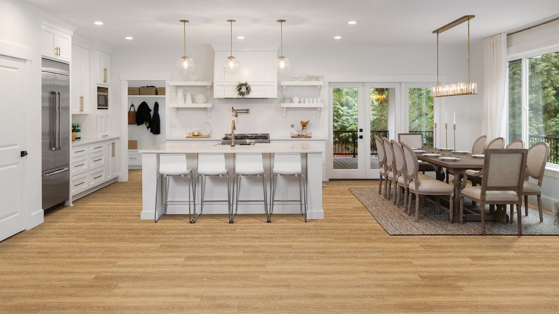 Vinyl Tampa Oak CORETEC PLUS ENHANCED PLANKS COLLECTION