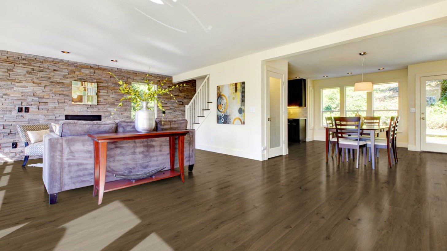 Hardwood Vasto Rustic European White Oak Floor Art Wide Plank Collection