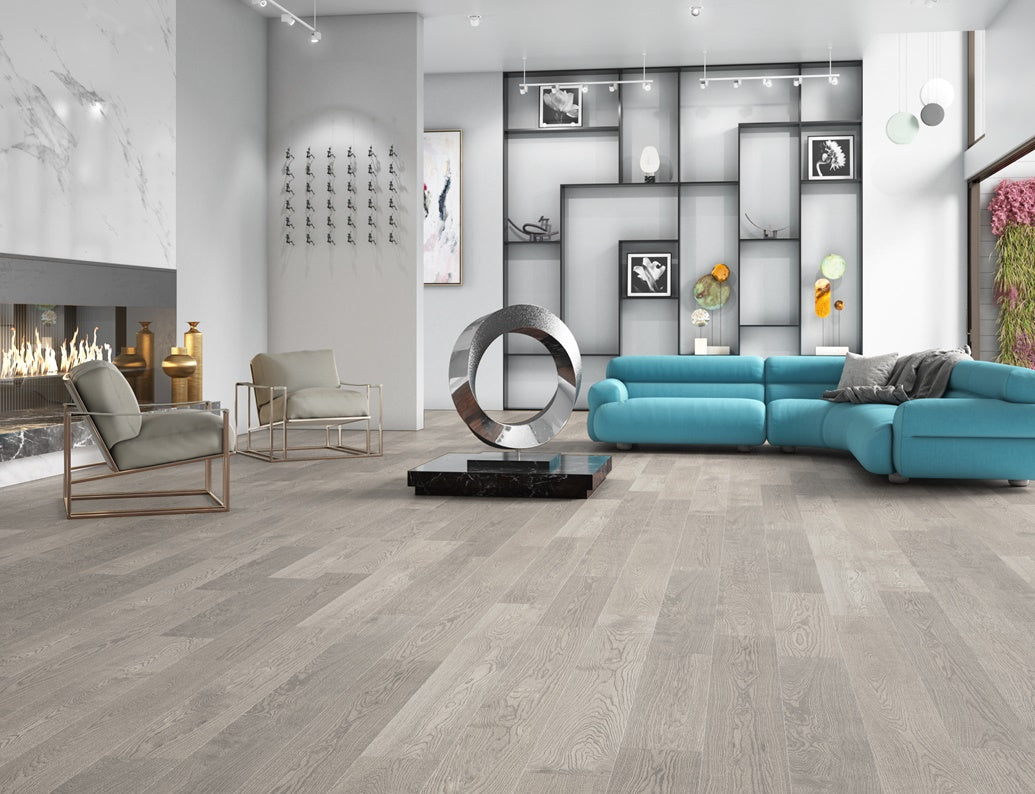 Hardwood Weathered Stone White Oak KAG2F3FBR Bentley Premier