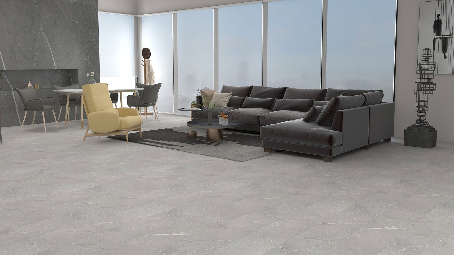 Vinyl PR422 West Cliffe Pro Stone Grain