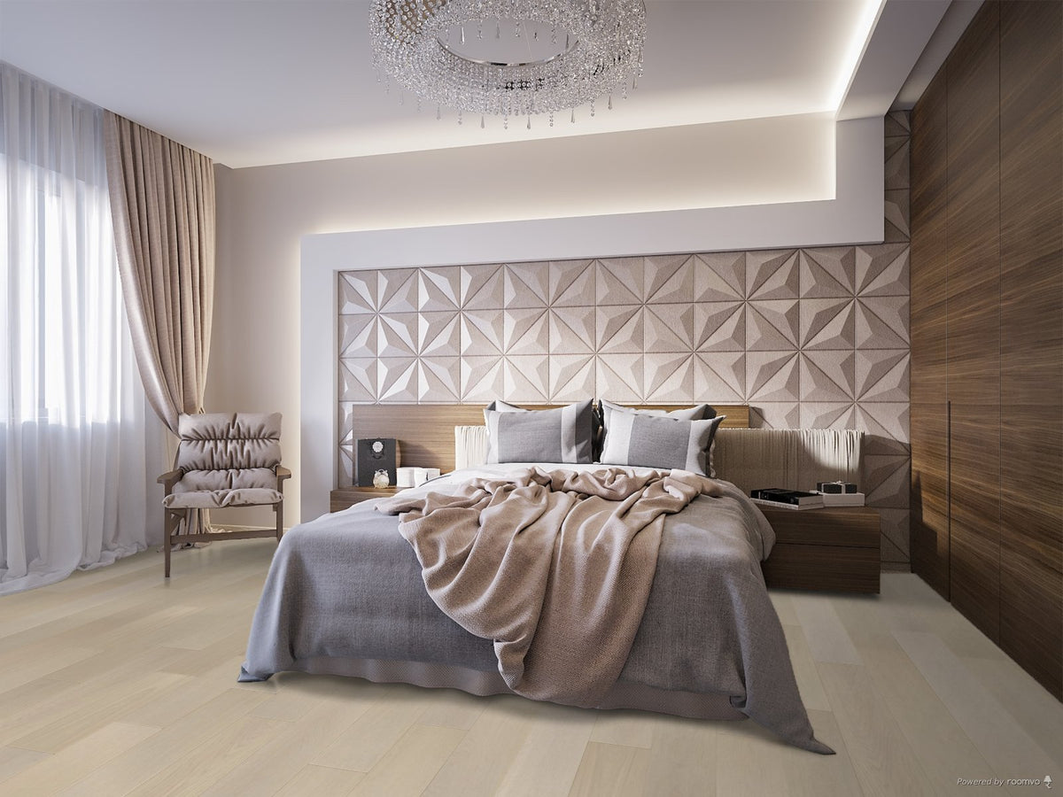 Modern Home Concepts Winter Palace OPUS9W4-Herringbone - Opus Wire Brush Oak Herringbone Collection