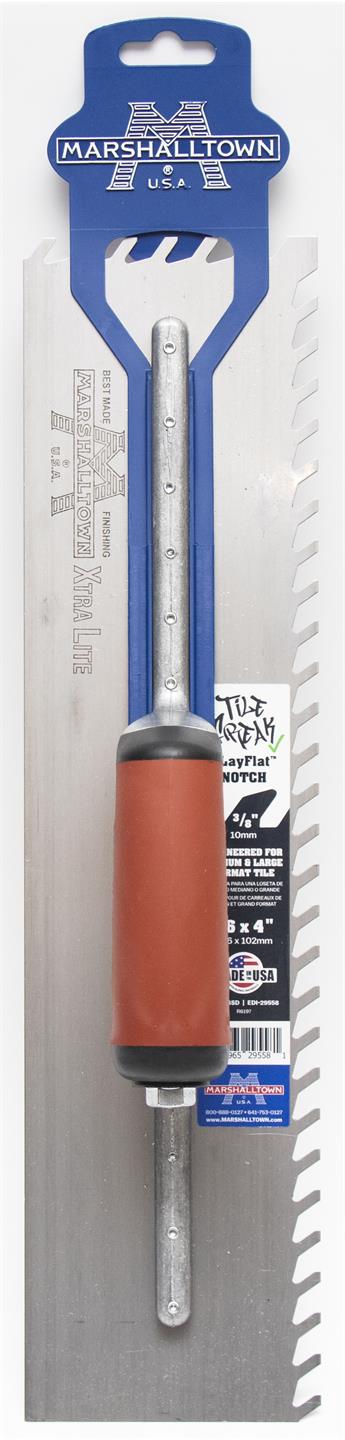 LayFlat™ Notched Trowel 29558