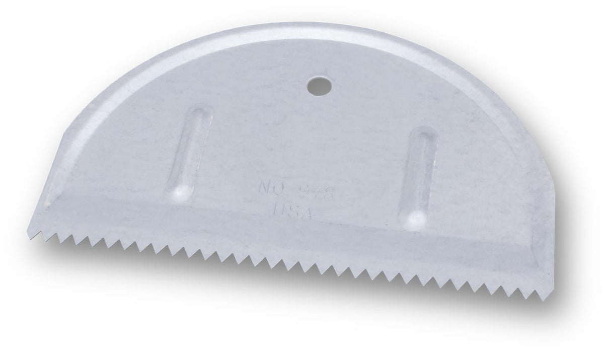 Marshalltown Half Round Notched Spreaders V-Shaped 15812