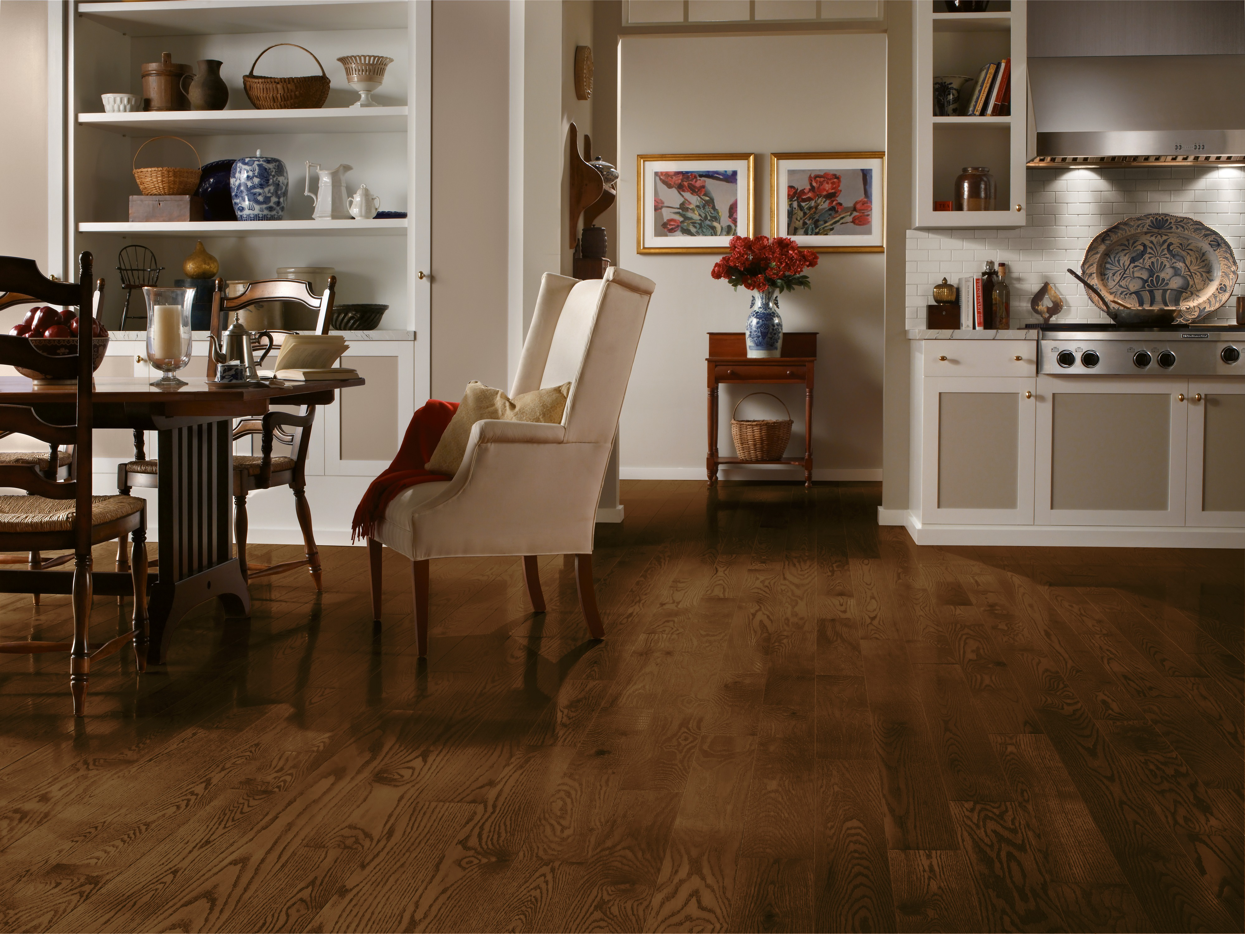 Hardwood Mocha 4" CB4277 Dundee WIDE PLANK