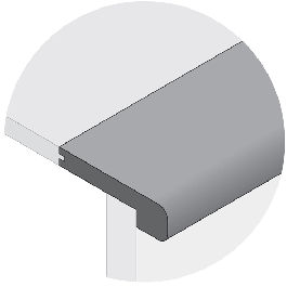 Flash Stair nose  MOSCATO SONOMA VALLEY HARD MAPLE SVHM12M7